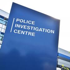 Picture of Police Investigation Centre sign